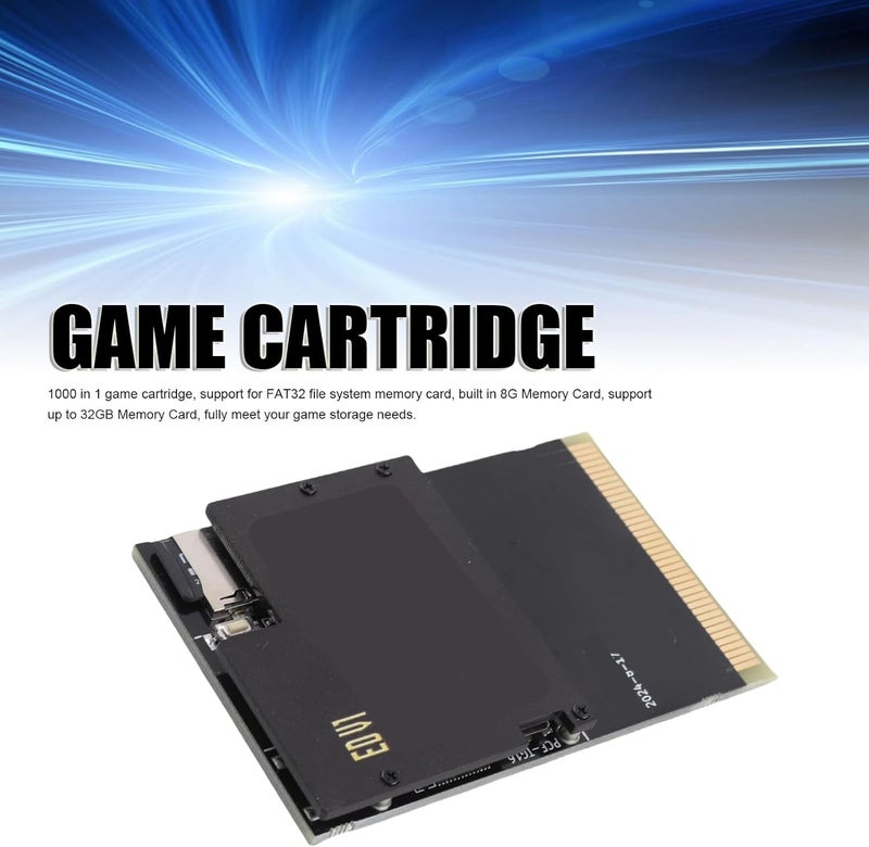 ciciglow GrafX Game Console Card Black 1000 in 1 Game Cartridge for PC Engine, TurboGrafx 16 with 8G Memory Card, JP, USA, EU Games Support - Image 2